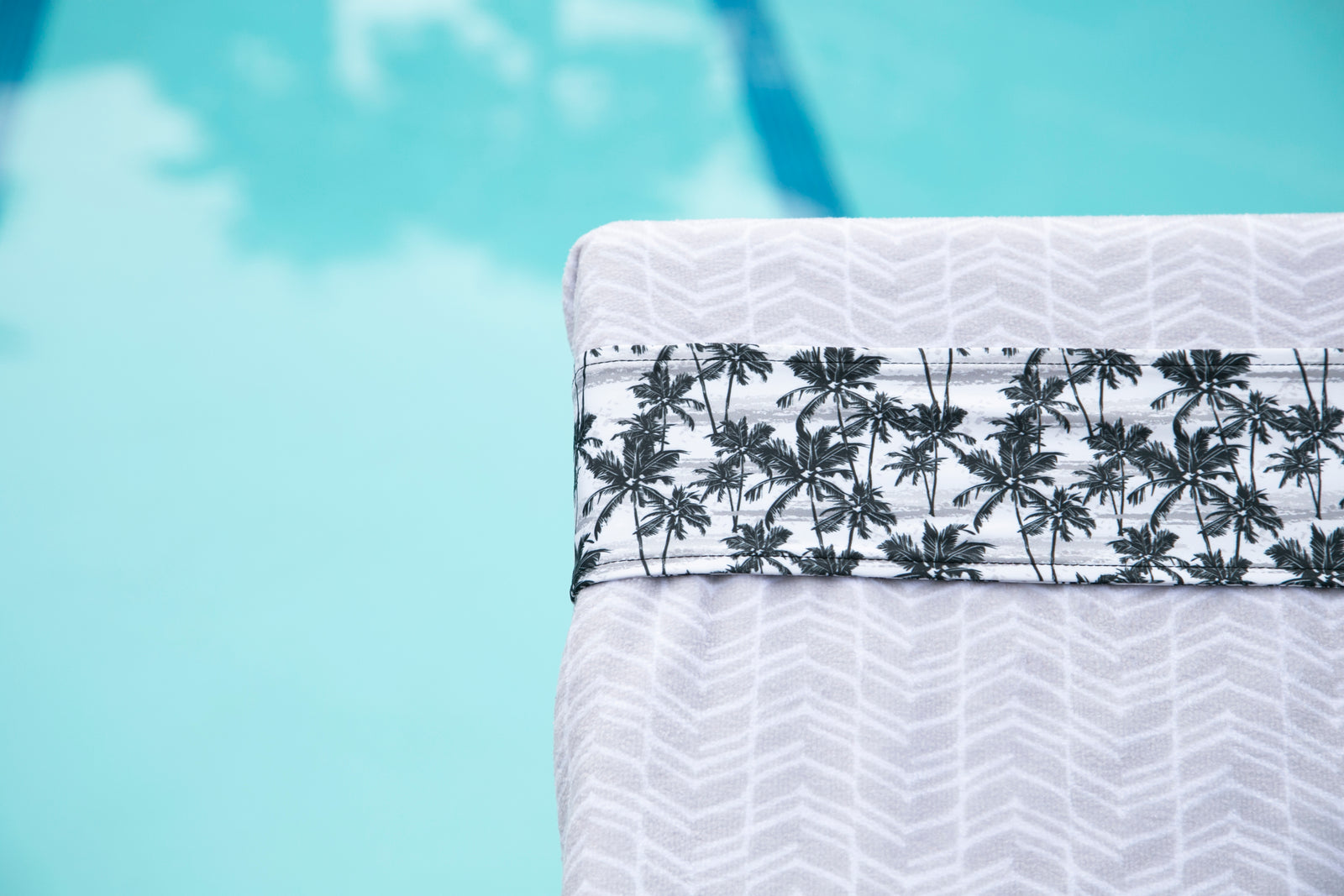 Whale Watching Lounge Chair-Length Beach Towel