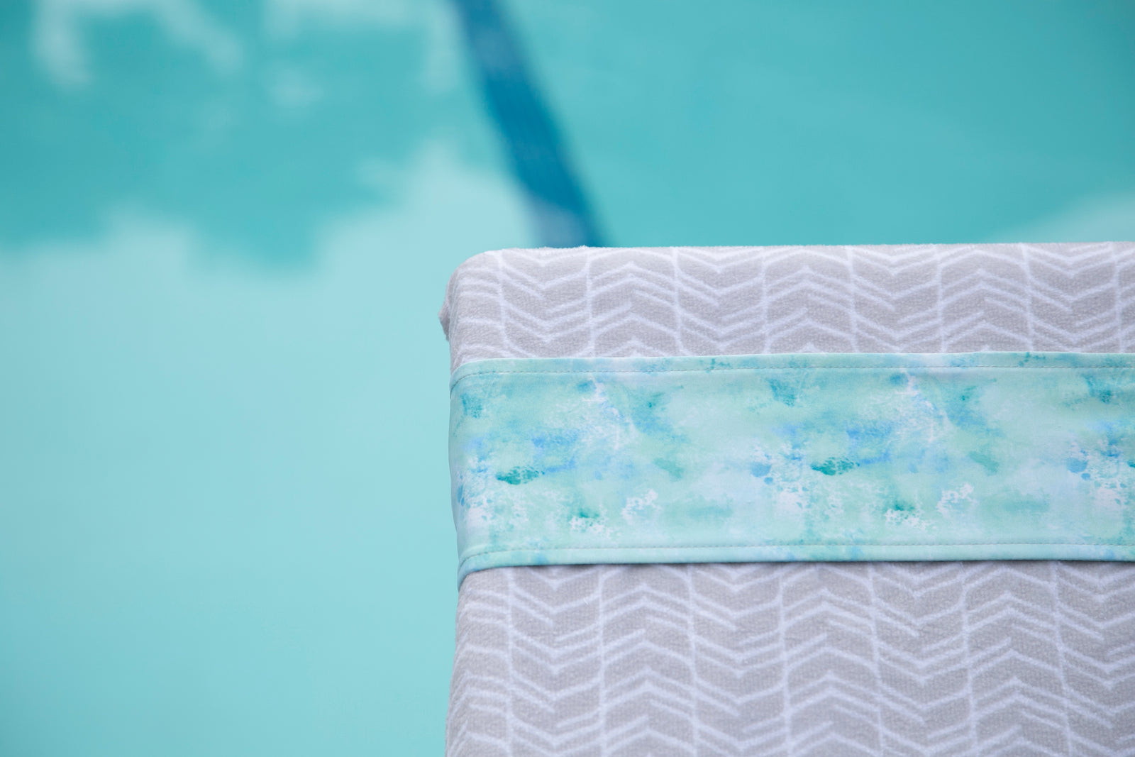 Whale Watching Lounge Chair-Length Beach Towel