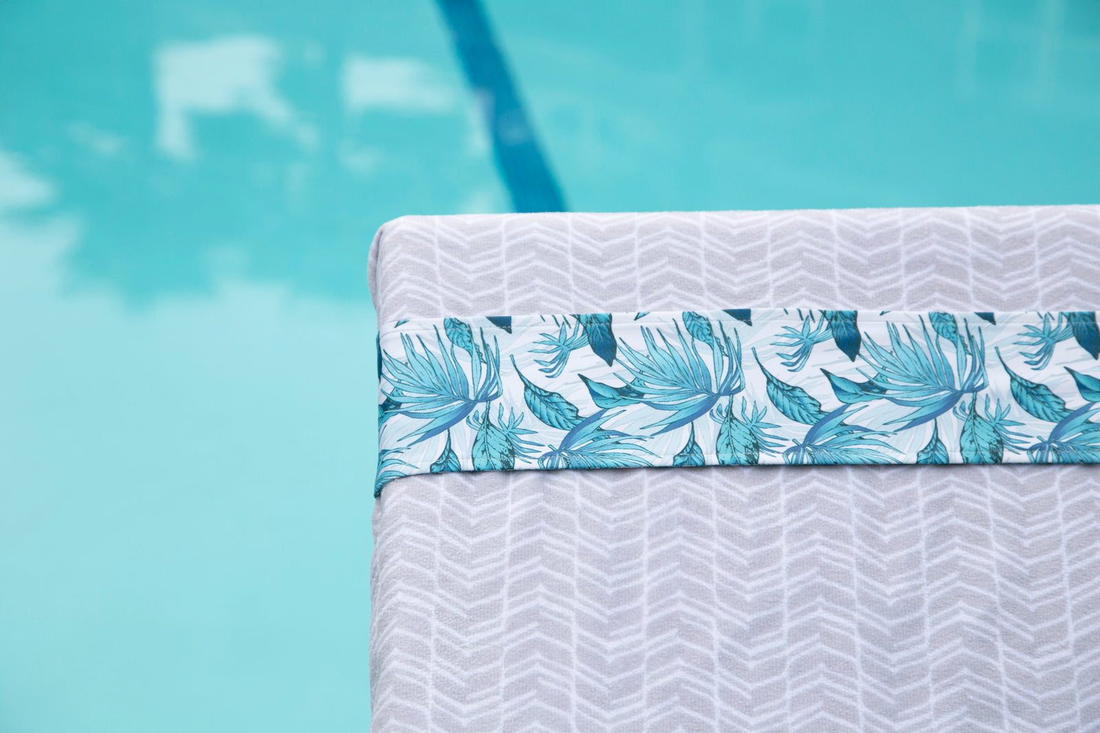 Whale Watching Lounge Chair-Length Beach Towel