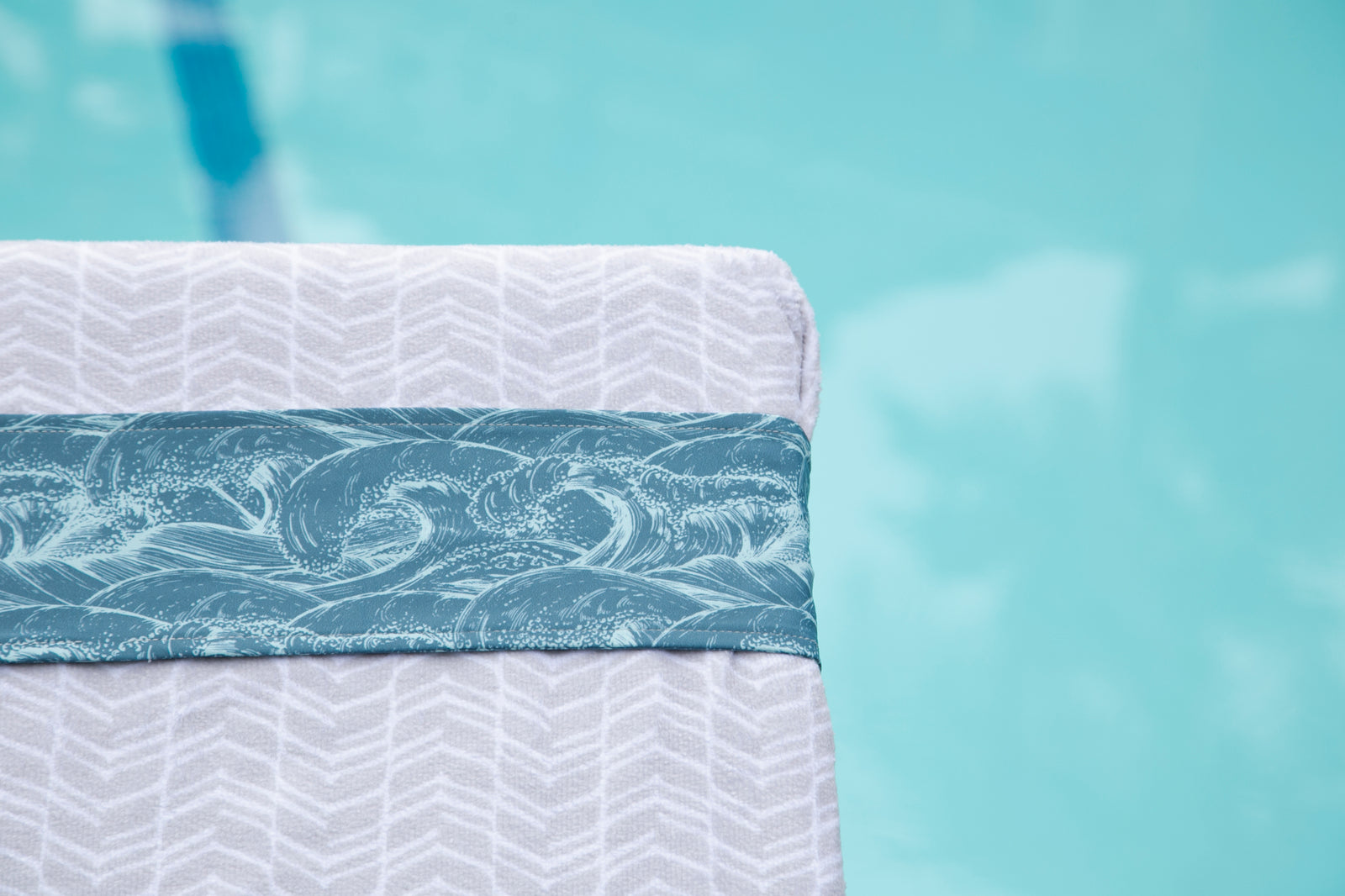Whale Watching Lounge Chair-Length Beach Towel