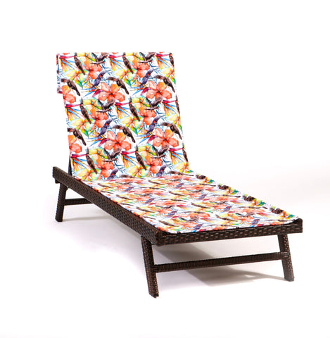 Whale Watching Lounge Chair-Length Beach Towel