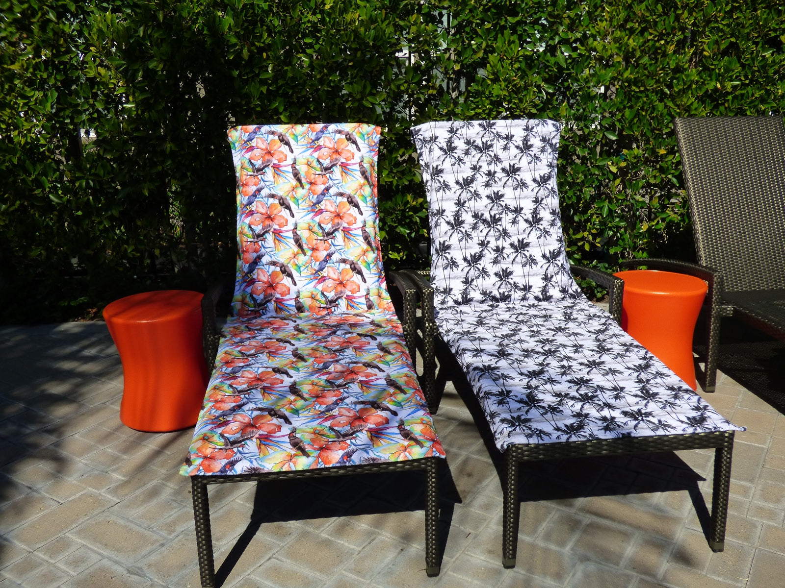 Paradise Found Lounge Chair-Length Beach Towel