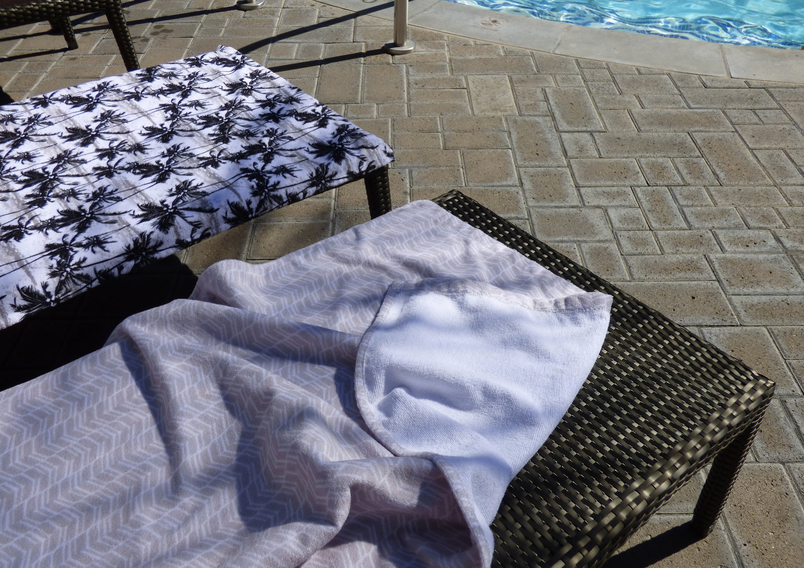 Whale Watching Lounge Chair-Length Beach Towel