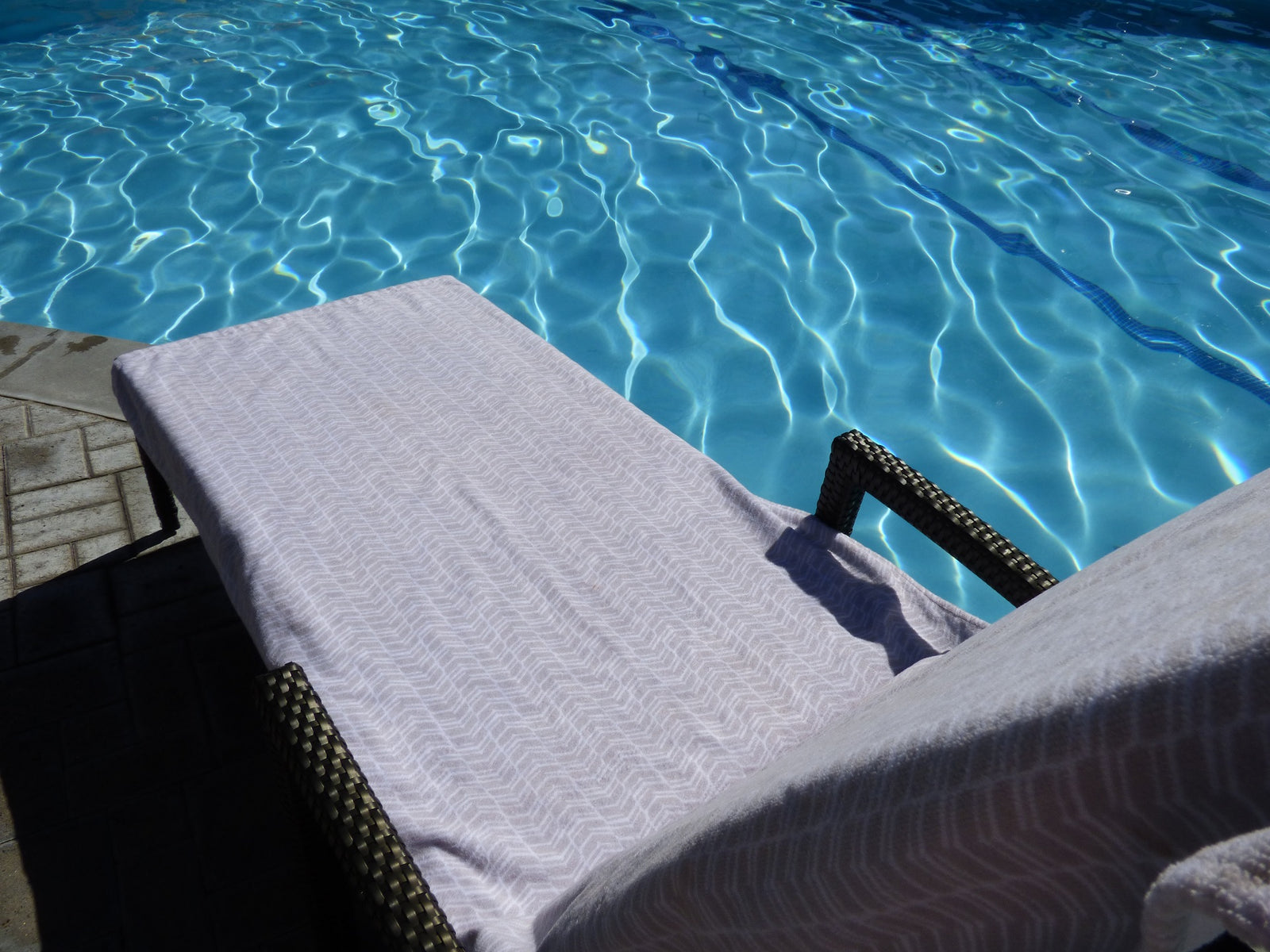 Whale Watching Lounge Chair-Length Beach Towel