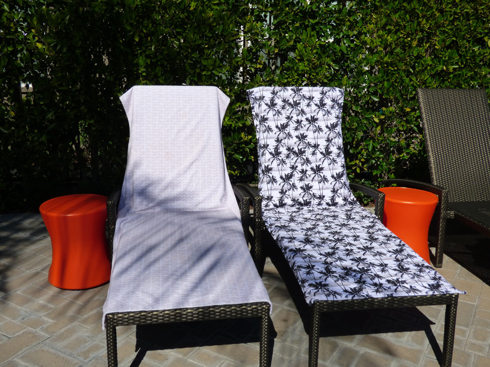 Whale Watching Lounge Chair-Length Beach Towel