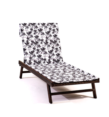Whale Watching Lounge Chair-Length Beach Towel
