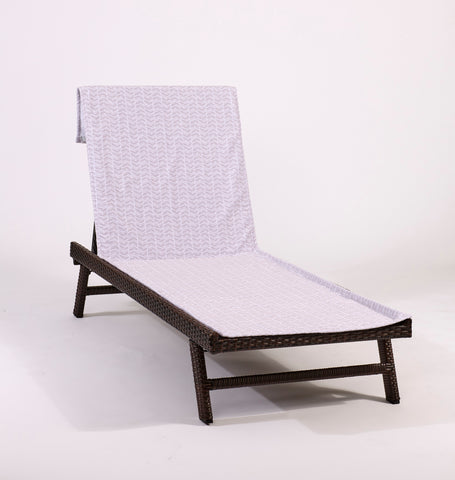 Paradise Found Lounge Chair-Length Beach Towel